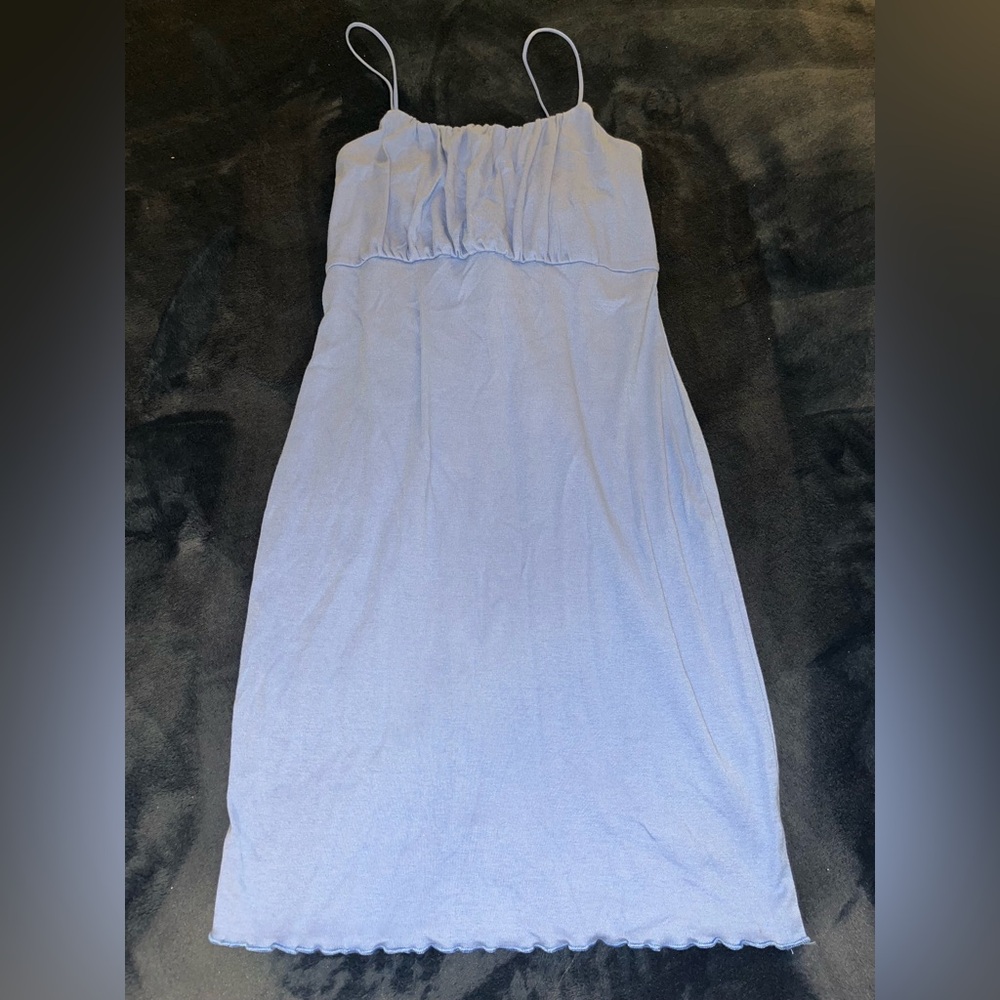 Wild Fable Light Blue Strapless Dress
